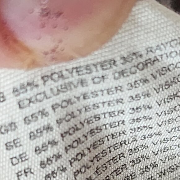 H&M x Disney Black Red White Minnie Mouse Embroid Plaid Adj Waist Pleat Skirt 2Y - Picture 16 of 16